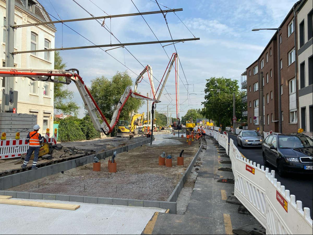 Anschluss der Zulaufstrecke an das existierende Stadtbahnnetz