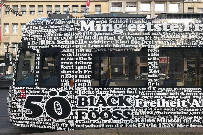 Stadtbahn zum 50. Jubilum der Blck Fss